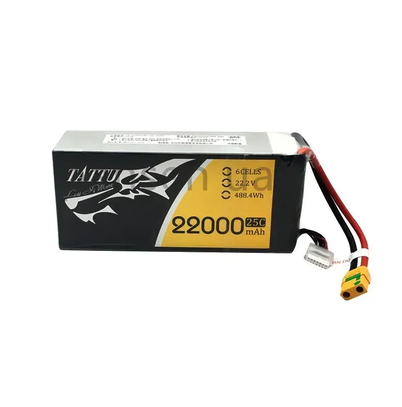 TATTU 22000mAh 22,2 V 6S 488wh - Tattu 6S 22000Mah Lipo Battery reseña y precio