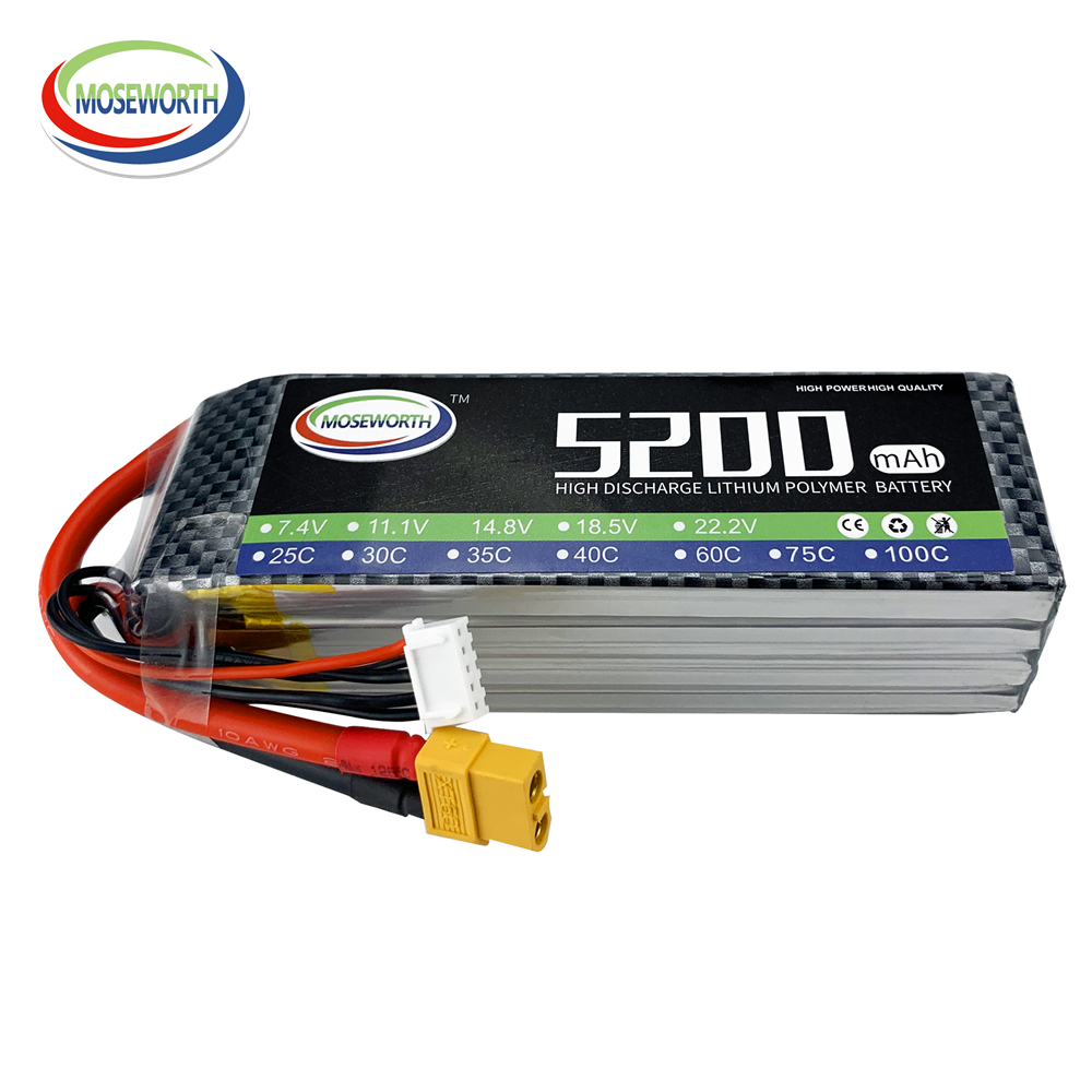 Batería Lipo 2S 3S 4S 5S 6S RC - 6S Lipo Battery 22.2V 5000Mah reseña y precio