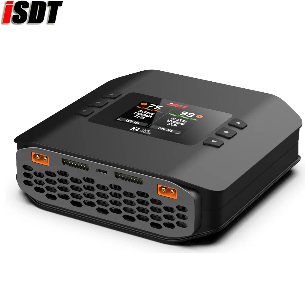 Cargador de baterías doble K4, - Isdt K4 Dual Lipo Charger reseña y precio