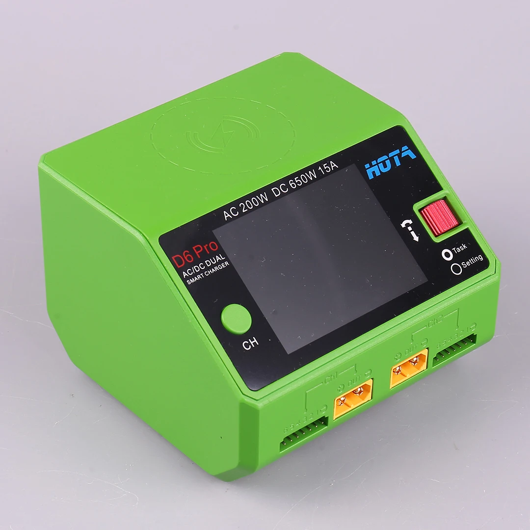 Cargador Lipo de Doble Canal H - Hota D6 Pro Dual Lipo Charger reseña y precio