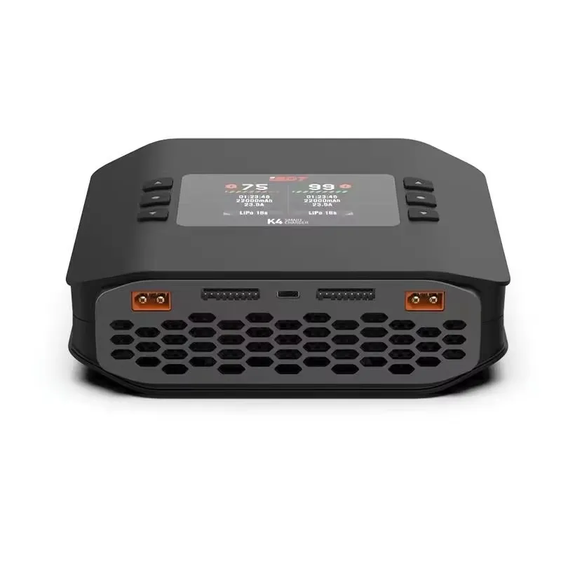 Cargador inteligente de doble  - Isdt K4 Dual Lipo Charger reseña y precio